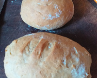 Pão caseiro sem ovo