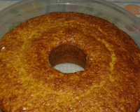 Bolo de laranja no liquidificador