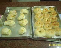 Biscoito de polvilho azedo com queijo