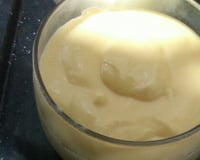 Mousse com suco em pó