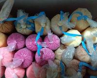 Sacolé com suco em pó