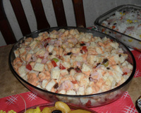 Salada de pão de forma