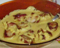 Medalhão de frango ao molho de milho