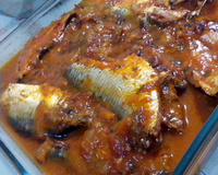 Sardinha na panela de pressão