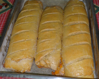 Pão de pizza da Cintia