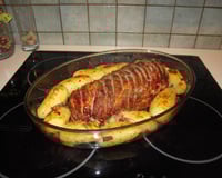 Rosbife ao molho assado