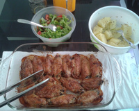 Coxa de frango crocante