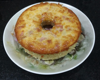 Bolo de arroz cozido