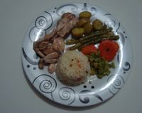 Rã ao forno ao perfume de coco