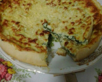 Quiche de espinafre