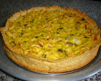 Torta souflé de frango