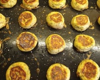 Bolinho de batata assado