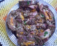 Rocambole de carne moída