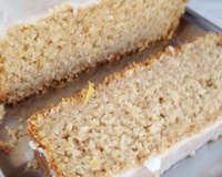 Bolo de limão integral e saudável