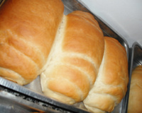 Pão caseiro delicioso