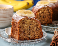 Esse bolo de banana com canela sem glúten e sem lactose do TudoGostoso conquista até quem não faz dieta