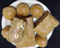 Pão caseiro light com linhaça e aveia