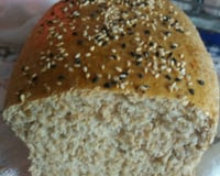 Pão 100% integral sem açúcar