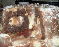 Bolo cavado guloseima