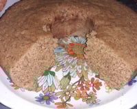 Bolo de banana de microondas