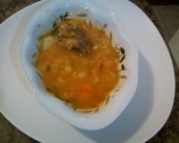 Sopa de carne com legumes