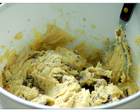 Cookies de baunilha e chocolate