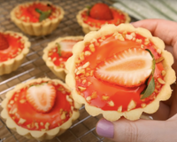 Aprendi com minha vizinha essa tortinha de morango melhor que de padaria e muito fácil de fazer!