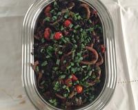 Rizzo nero al mare ( Arroz negro al mare)