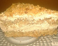 Bolo gelado de amendoim