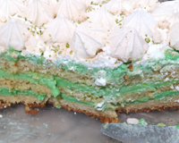 Bolo de limão com suspiro