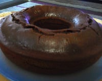 Bolo simples de chocolate light (liquidificador)