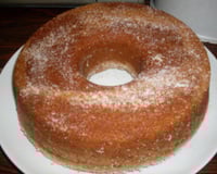 Bolo banana e farinha de rosca