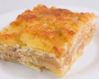 Esqueça a de berinjela: essa parmegiana de batata cremosa e gratinada é ainda mais gostosa e fácil de fazer