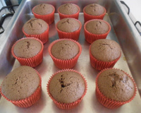 Cupcake fácil de chocolate