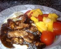 Frango ao molho shoyu