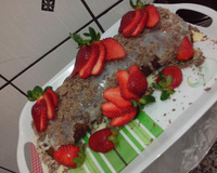 Rocambole de prestígio cremoso