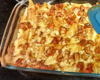 Macarrão com calabresa e requeijão - rapidinha