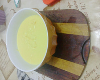 Bolo de milho (bagaço) e curau da vovó Rose