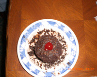 Bolo de caneca de chocolate