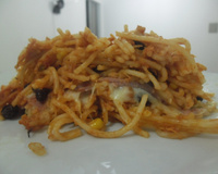 Macarrão de forno de Natal