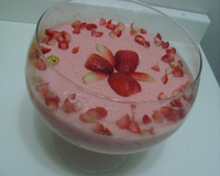 Mousse de morango