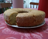 Bolo simples de maçã