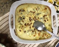 Batatas gratinadas à francesa