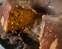 Bolo de cenoura com aveia integral