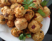 Bolinho de arroz simples da Valéria