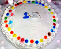 Bolo com dois recheios