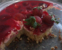 Bolo de morango e abacaxi