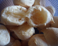 Pão de queijo na batedeira