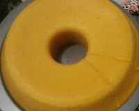 Bolo fofinho de fubá de microondas