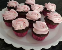 Cupcakes de chocolate (feito no liquidificador)
